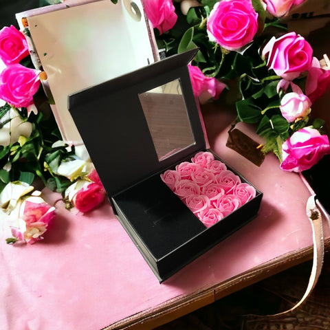 Soap rose Jewelry box